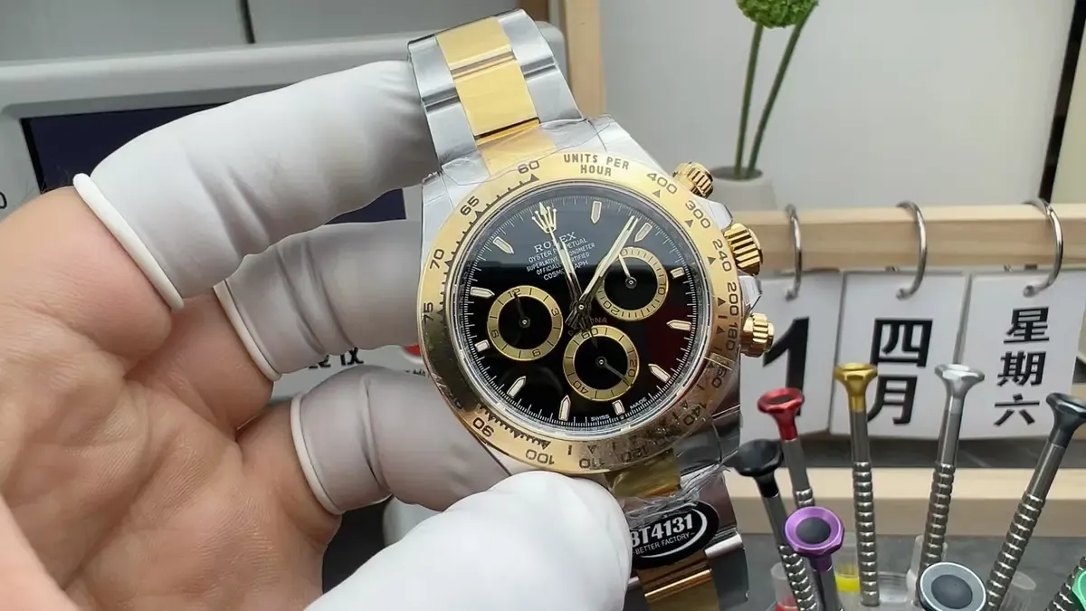 BT厂迪通拿升级版机芯拆解：真4130一体机，返修率低，走时稳