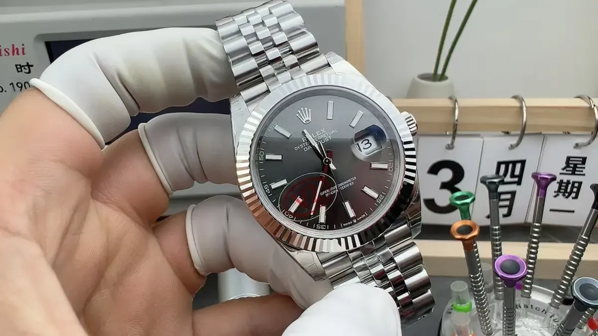 VS厂劳力士日志灰盘V2配重版做工优缺点大实话