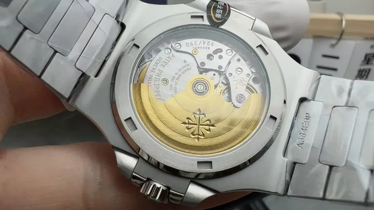 一体324机芯拆解：3K厂百达翡丽5711机芯性能实测