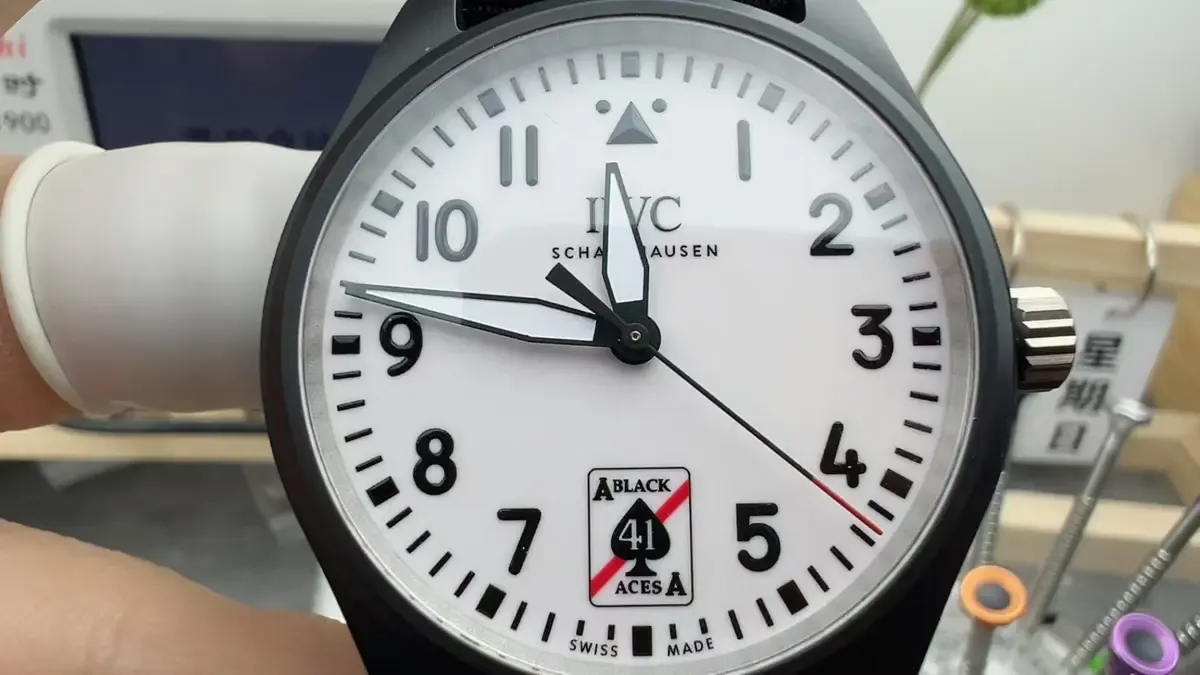 M+厂万国飞行员黑桃A实拍评测，9039机芯做工细节全解析