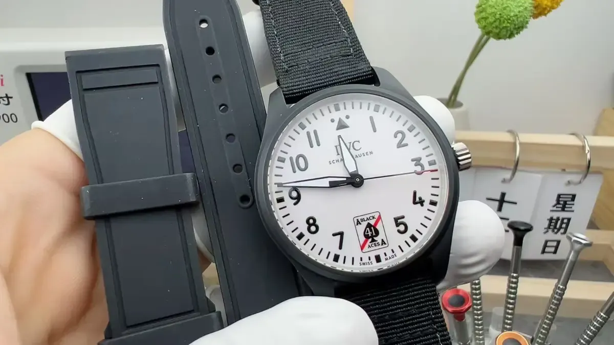 M+厂万国飞行员黑桃A实拍评测，9039机芯做工细节全解析