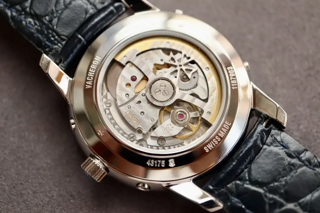 MX厂江诗丹顿传承43175万年历评测：41mm超薄+全功能对版