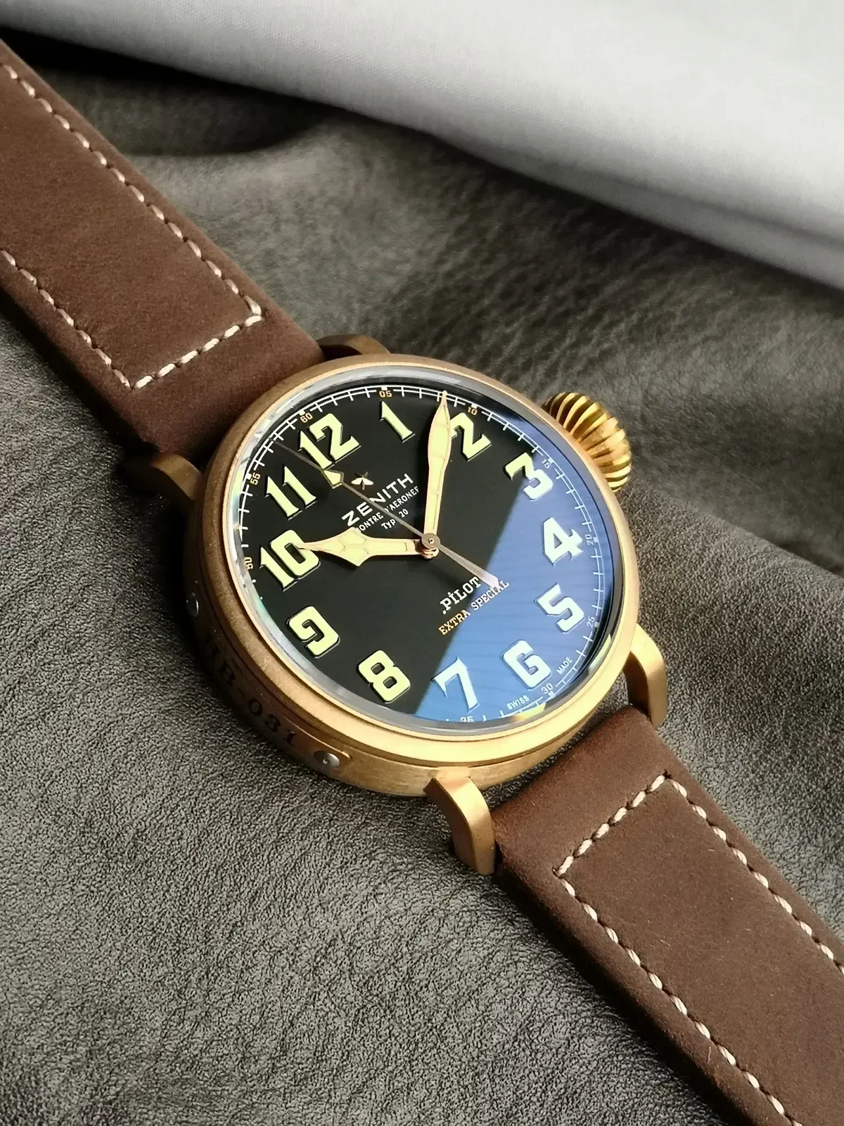 XF厂真力时青铜大飞工艺细节能否媲美原版？