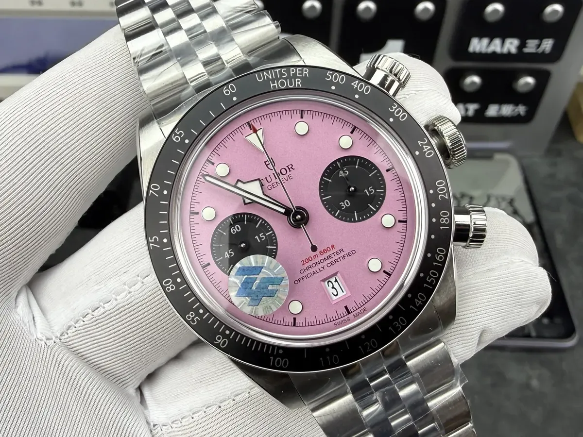 ZF厂帝舵碧湾计时41mm上手体验，实拍细节揭秘