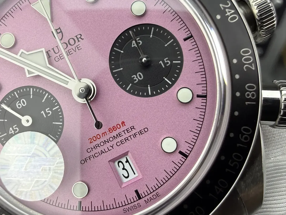 ZF厂帝舵碧湾计时41mm上手体验，实拍细节揭秘