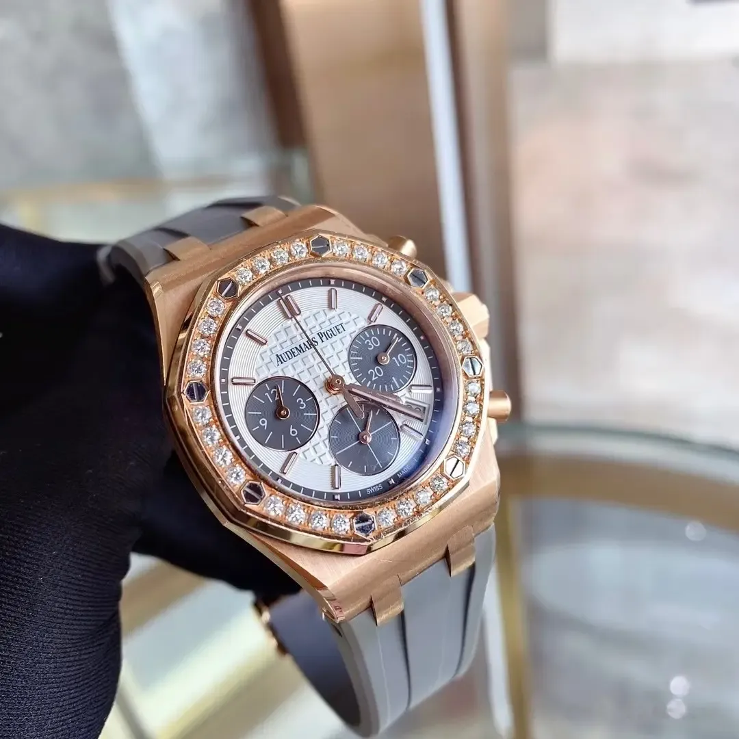女神同款！APS厂爱彼26231OR玫瑰金镶钻腕表做工到底有多顶？