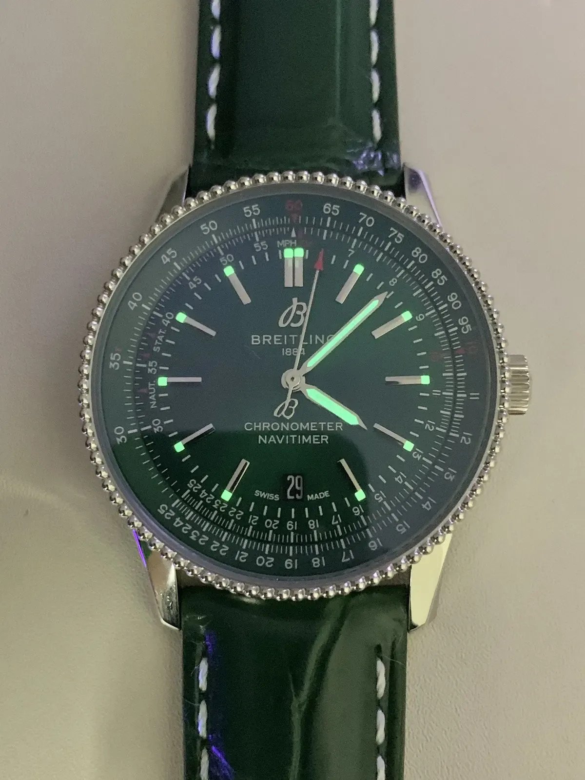 专柜3万7，现在只需零头！原单百年灵航空计时1值不值得入？