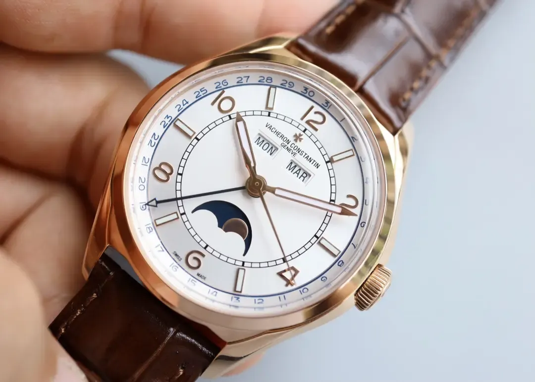 MX厂江诗丹顿伍陆之型4000E全日历+月相细节全解析