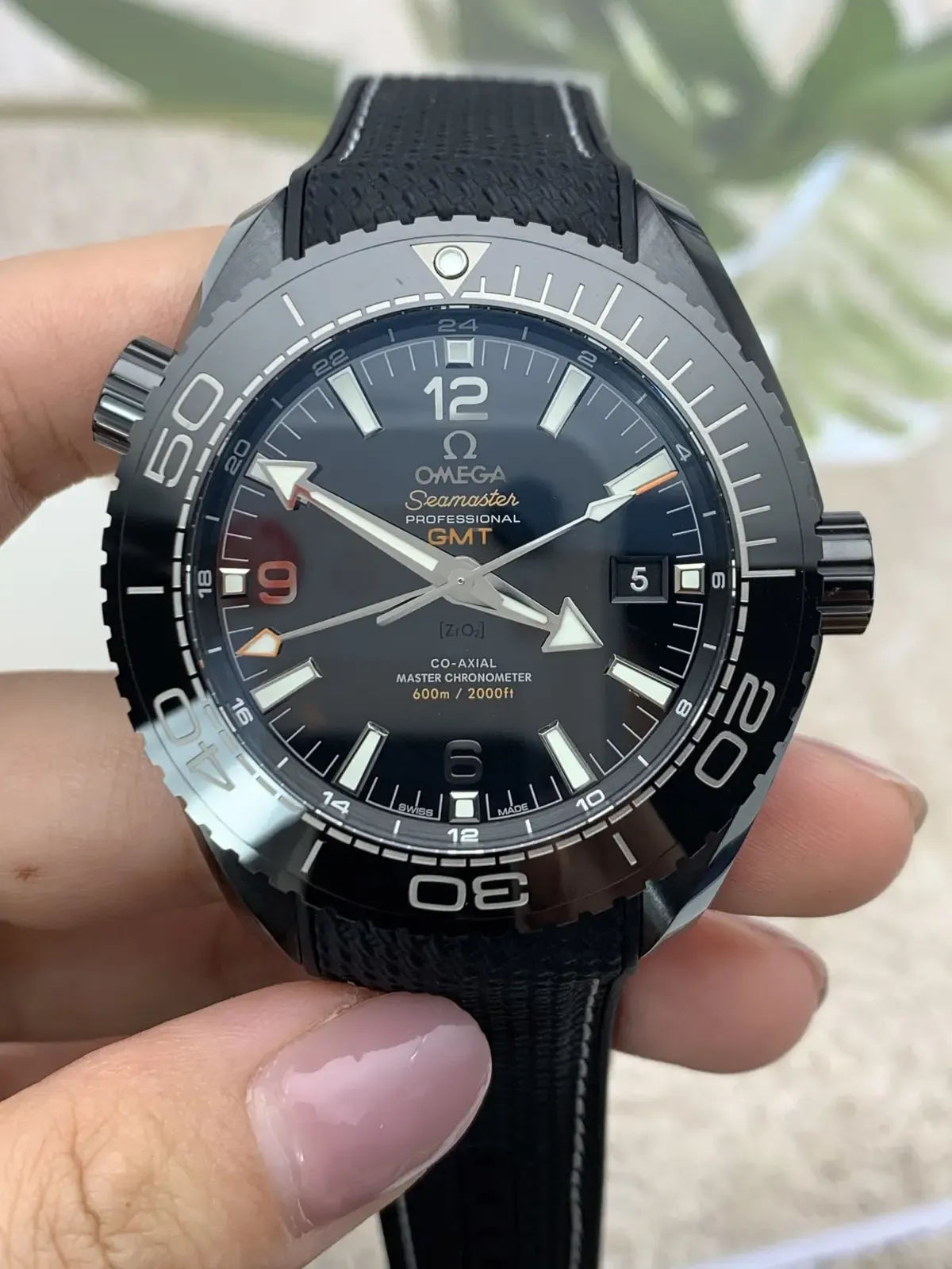 VS厂深海之黑45.5mm全黑陶瓷佩戴体验，告别一眼假