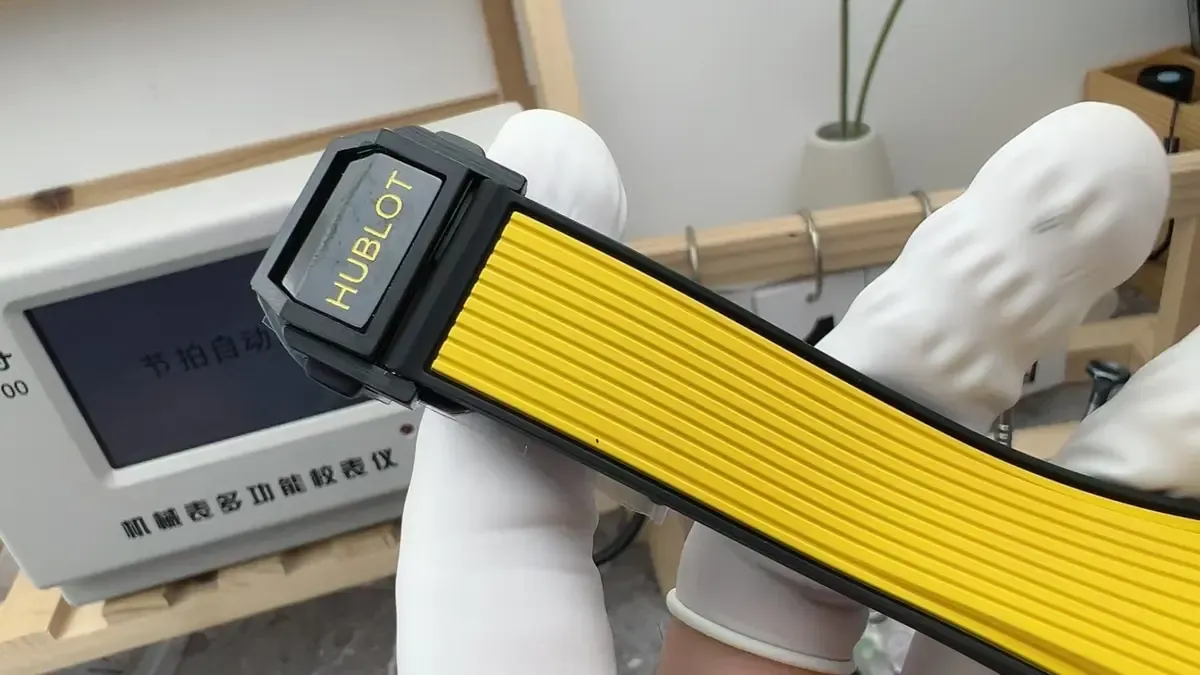 BBF厂宇舶大爆炸黄色陶瓷，戴在手腕上的“视觉炸弹