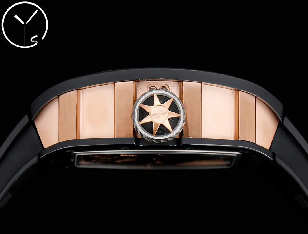 YS厂理查德RM047黑武士细节揭秘：武士盔甲+一体机芯解析