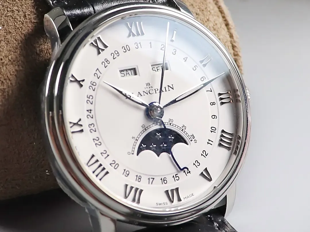 OM厂宝珀6654月相评测：全历功能+月相，正装表天花板？