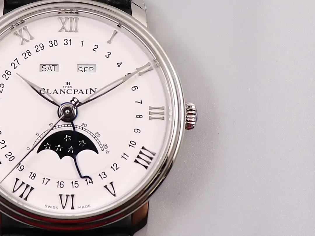 OM厂宝珀6654月相评测：全历功能+月相，正装表天花板？