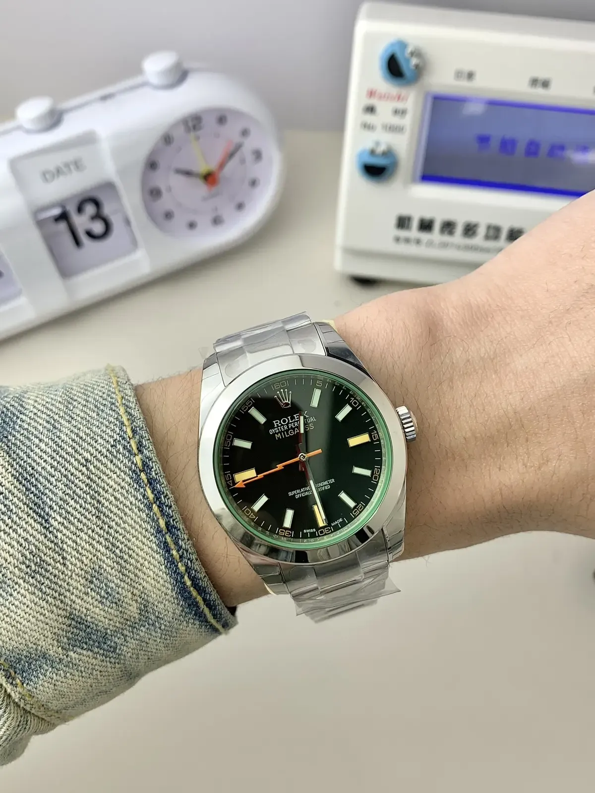 劳力士格磁型复刻表怎么选？GS厂绿玻璃做工深度解析