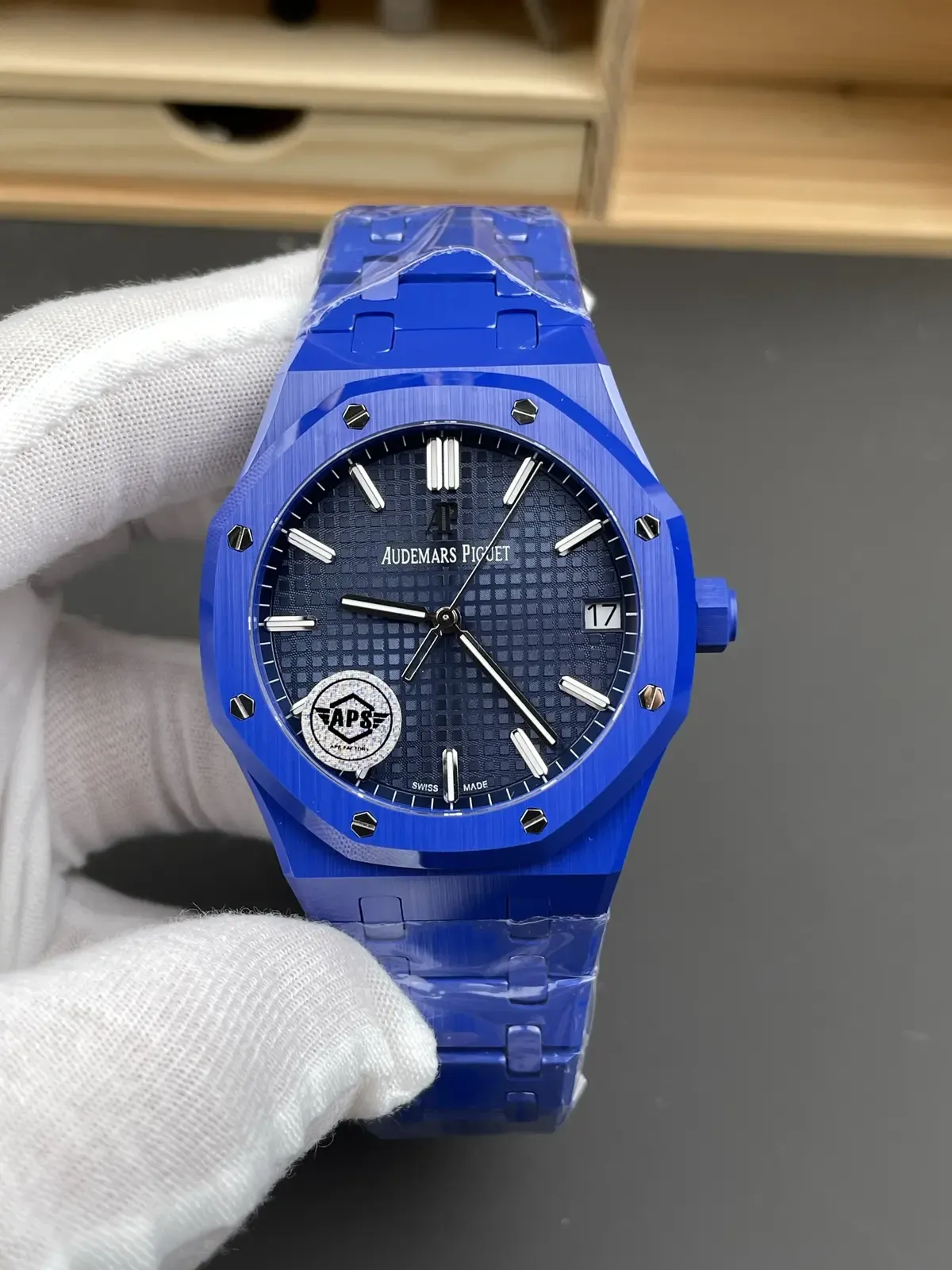 复刻表天花板：APS厂爱彼15500蓝陶瓷一体机芯拆解评测