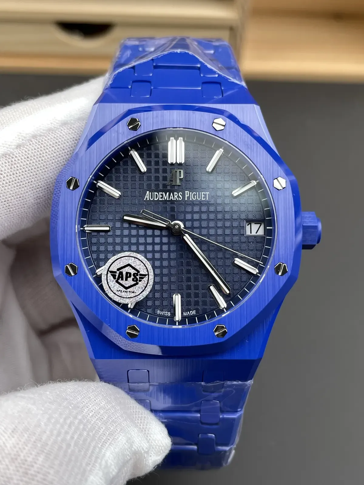 复刻表天花板：APS厂爱彼15500蓝陶瓷一体机芯拆解评测