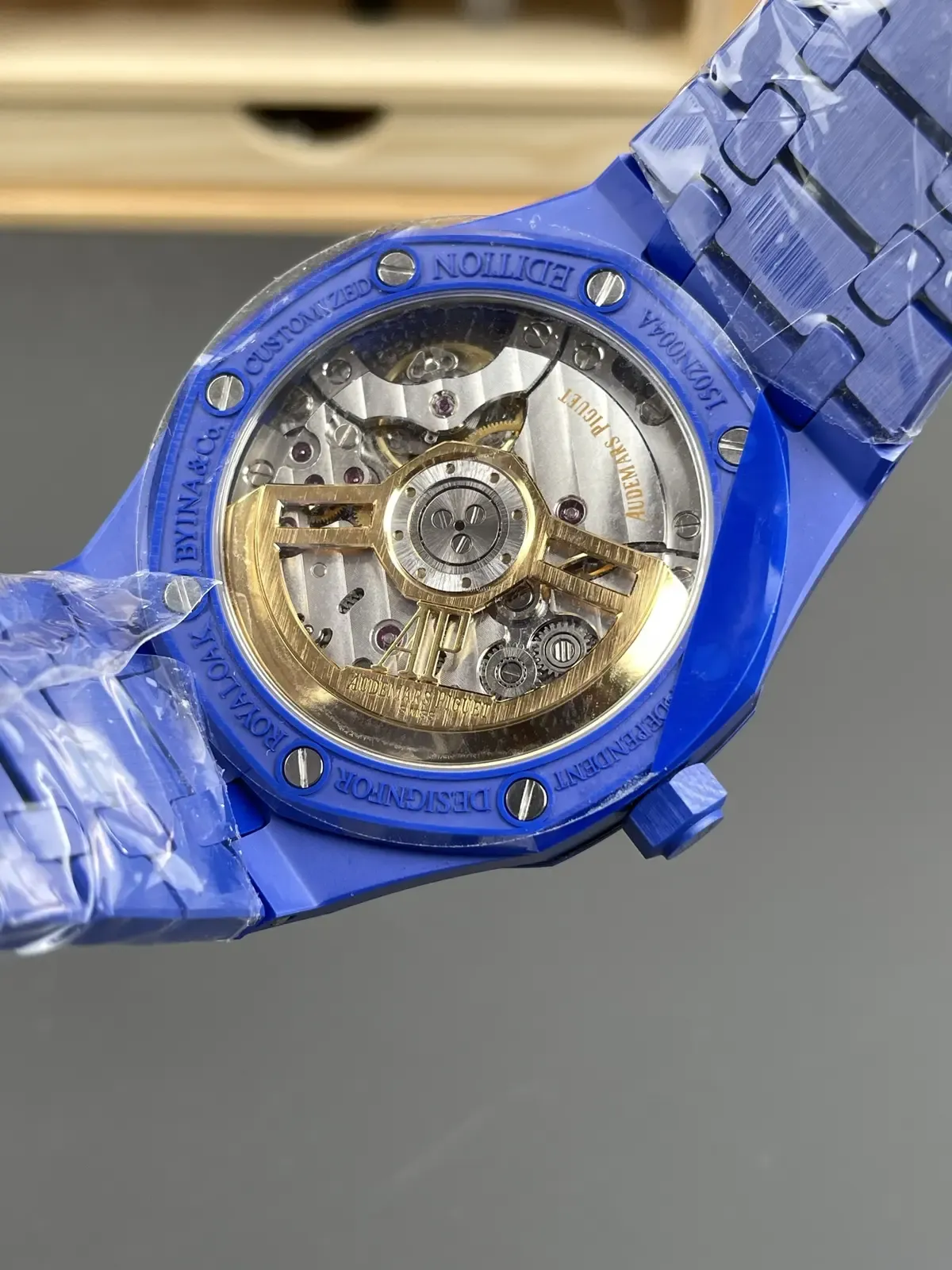 复刻表天花板：APS厂爱彼15500蓝陶瓷一体机芯拆解评测