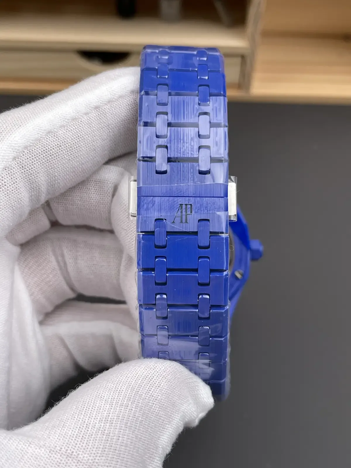 复刻表天花板：APS厂爱彼15500蓝陶瓷一体机芯拆解评测