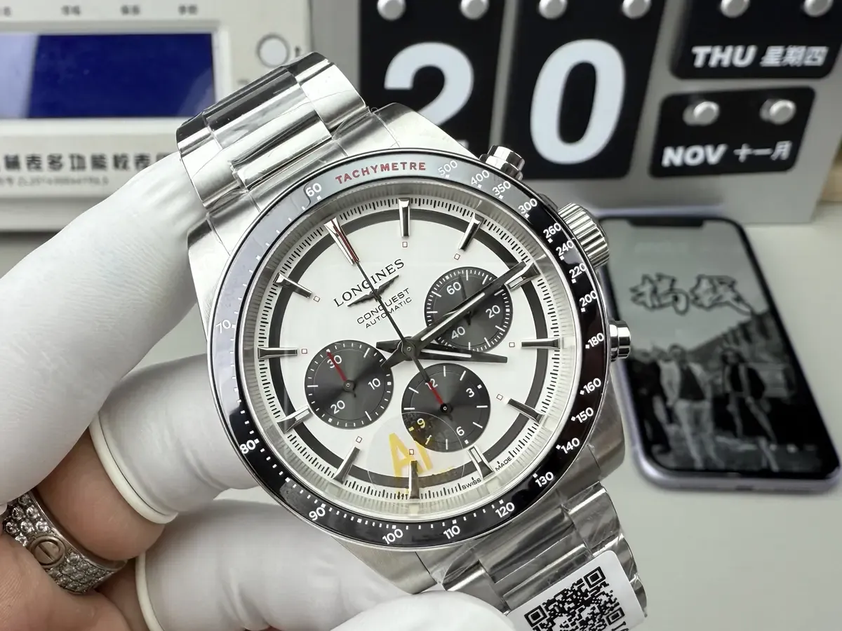 从机芯到表圈：AF厂浪琴康卡斯计时综合品质评估