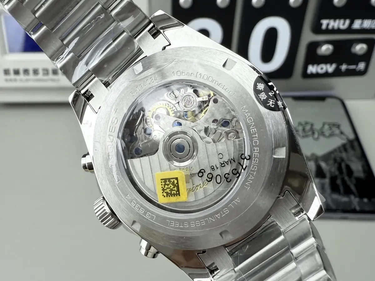 从机芯到表圈：AF厂浪琴康卡斯计时综合品质评估