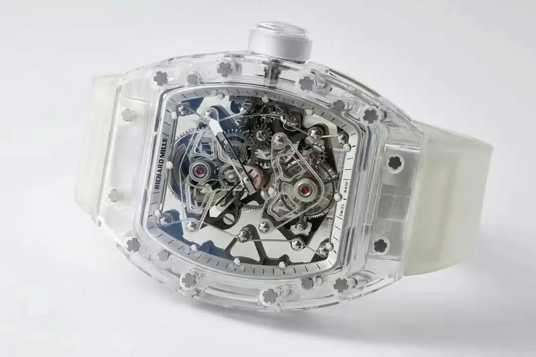 EUR厂理查德米勒RM056评测：全透明蓝宝石表壳+定制陀飞轮，