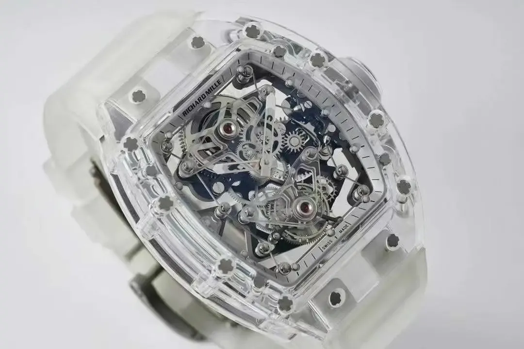 EUR厂理查德米勒RM056评测：全透明蓝宝石表壳+定制陀飞轮，