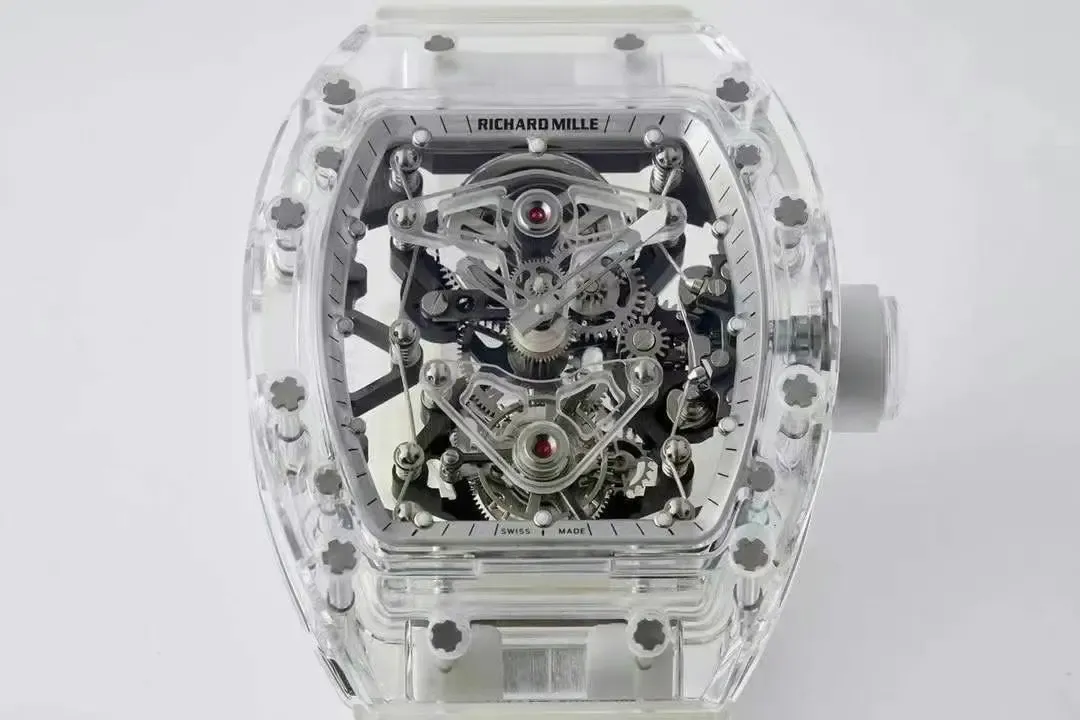 EUR厂理查德米勒RM056评测：全透明蓝宝石表壳+定制陀飞轮，