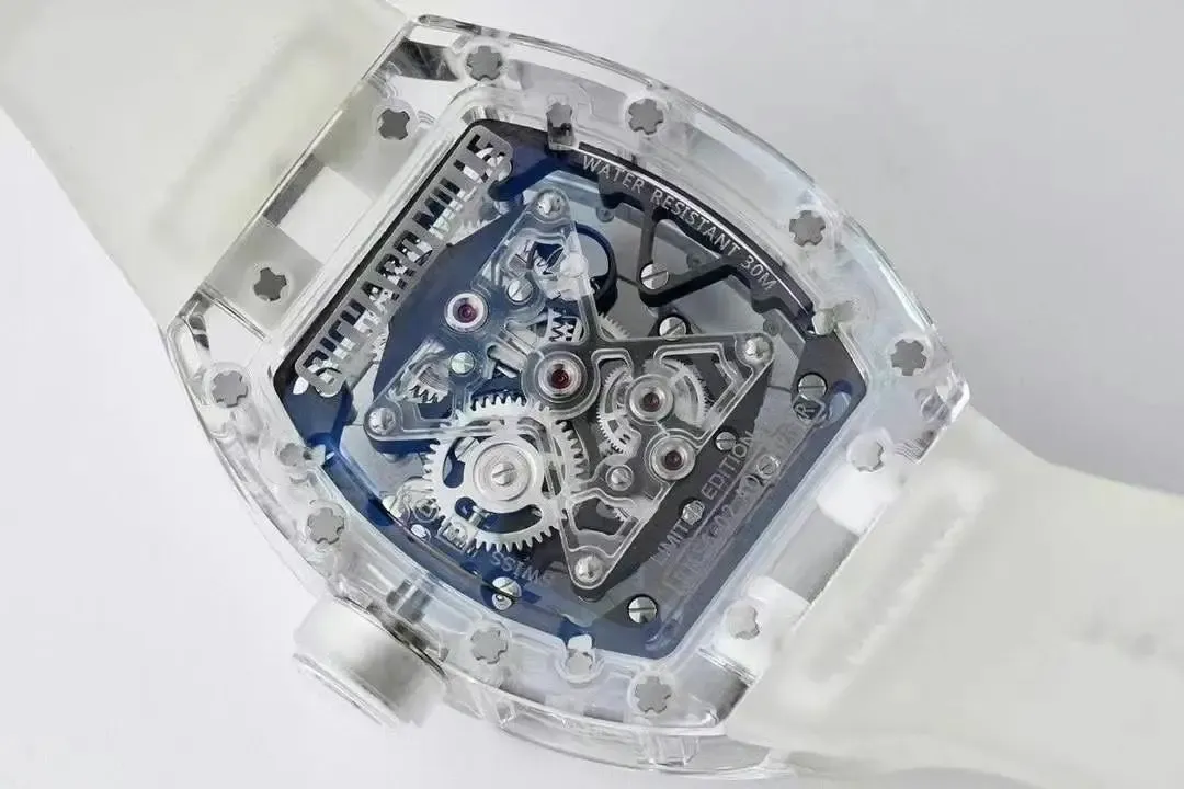 EUR厂理查德米勒RM056评测：全透明蓝宝石表壳+定制陀飞轮，