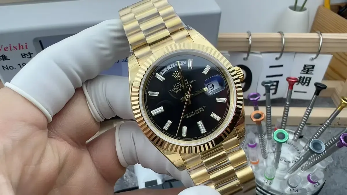 GS厂黑冰糖配重版，盘面细节还原度分析