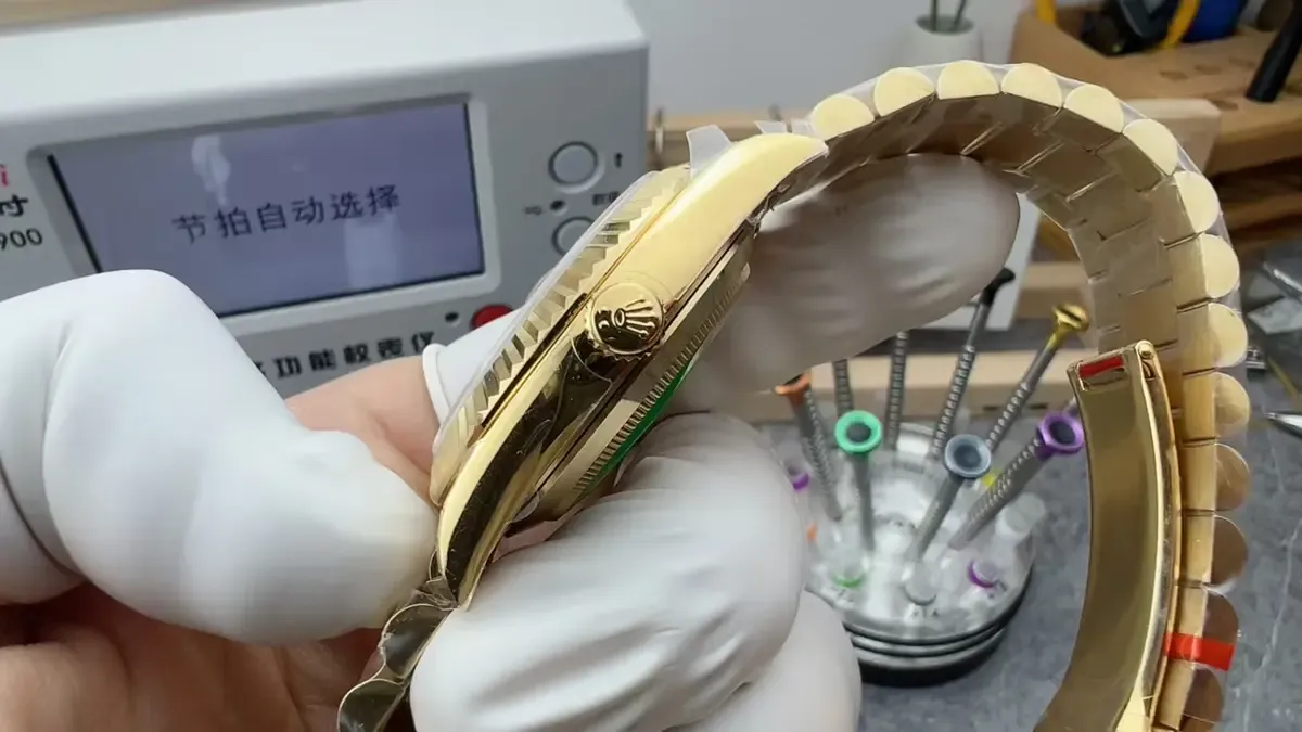 GS厂黑冰糖配重版，盘面细节还原度分析