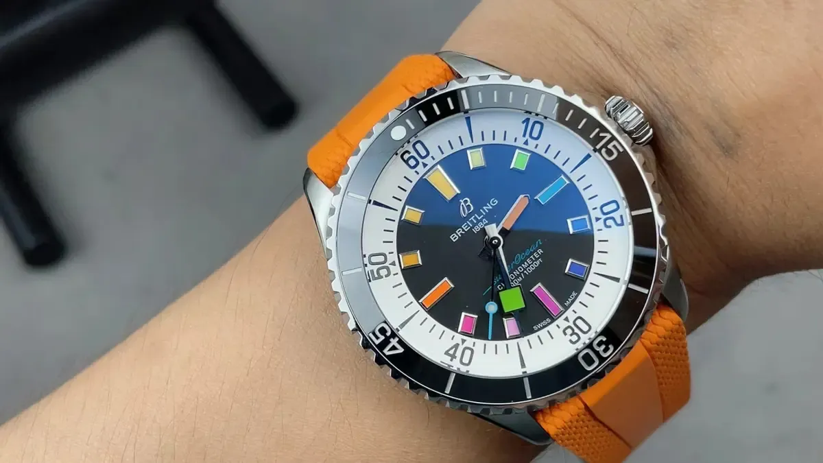 BLS厂百年灵超级海洋彩虹丁，做工细节与正品差多少？