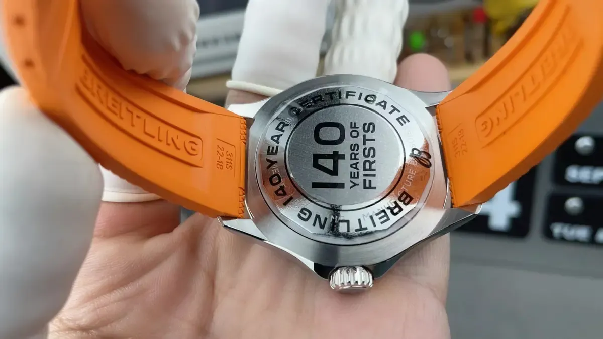 BLS厂百年灵超级海洋彩虹丁，做工细节与正品差多少？