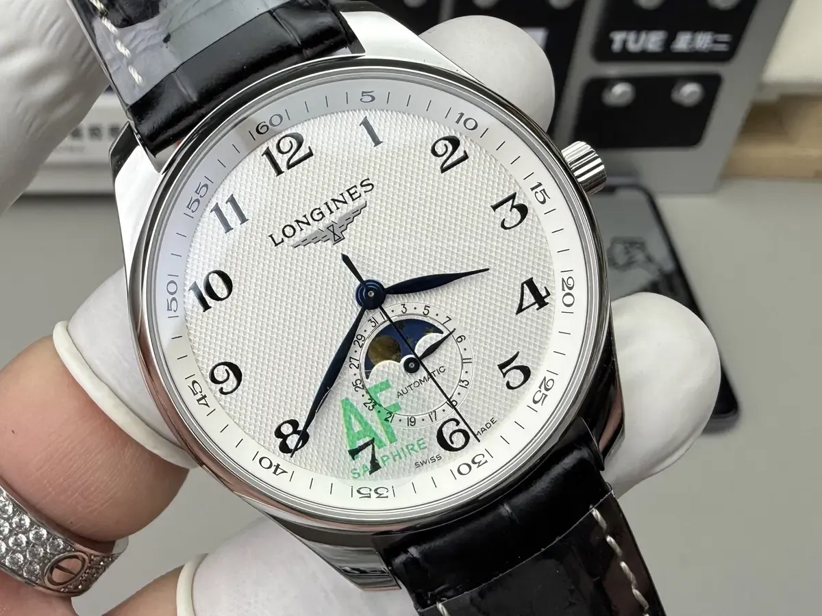 花正品零头价买复刻，AF厂浪琴四针月相值不值？