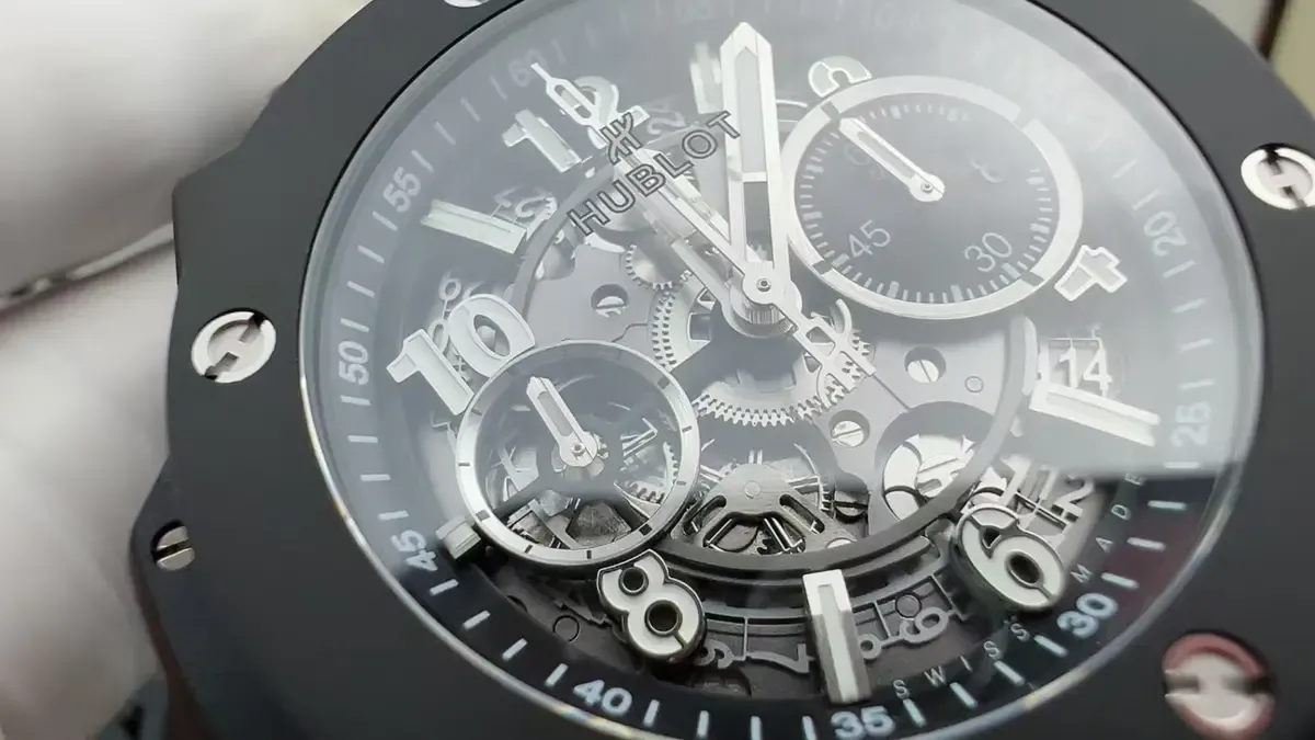 BBF厂宇舶大爆炸深度评测：黑色陶瓷+H形钛螺丝