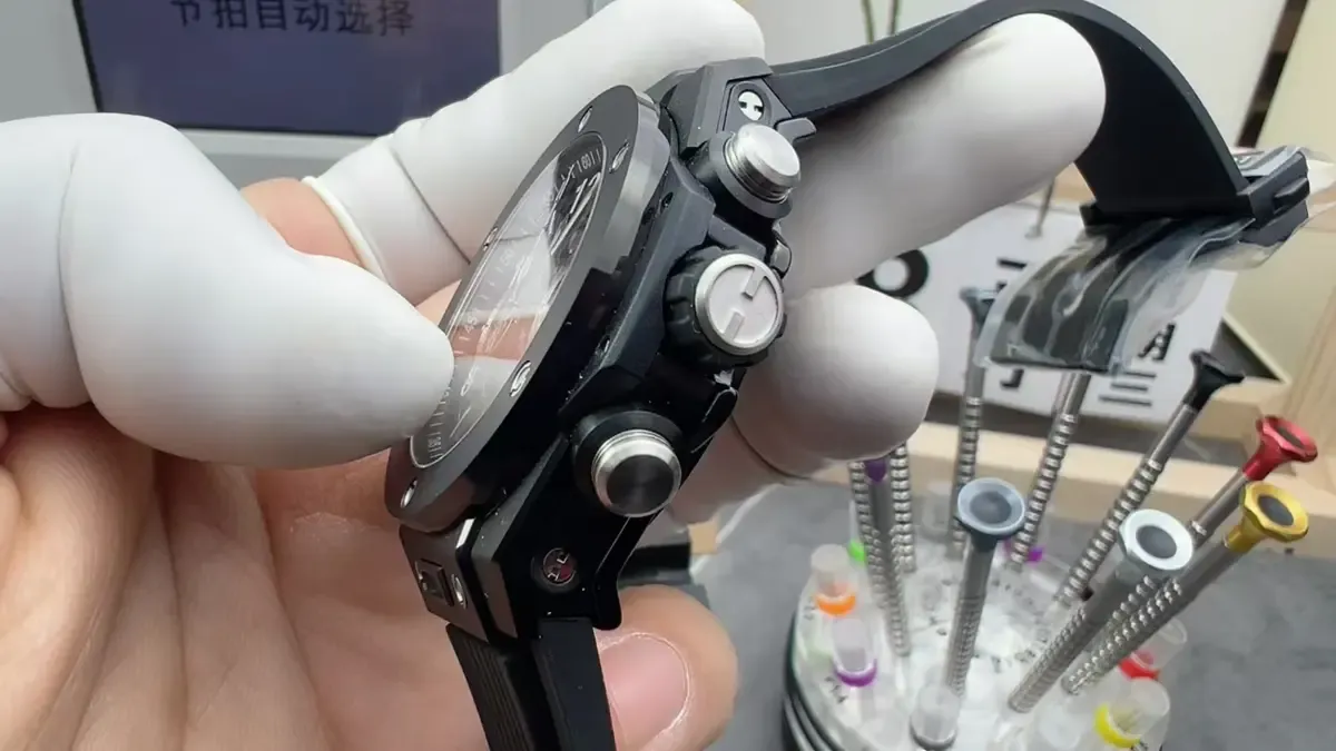 BBF厂宇舶大爆炸深度评测：黑色陶瓷+H形钛螺丝