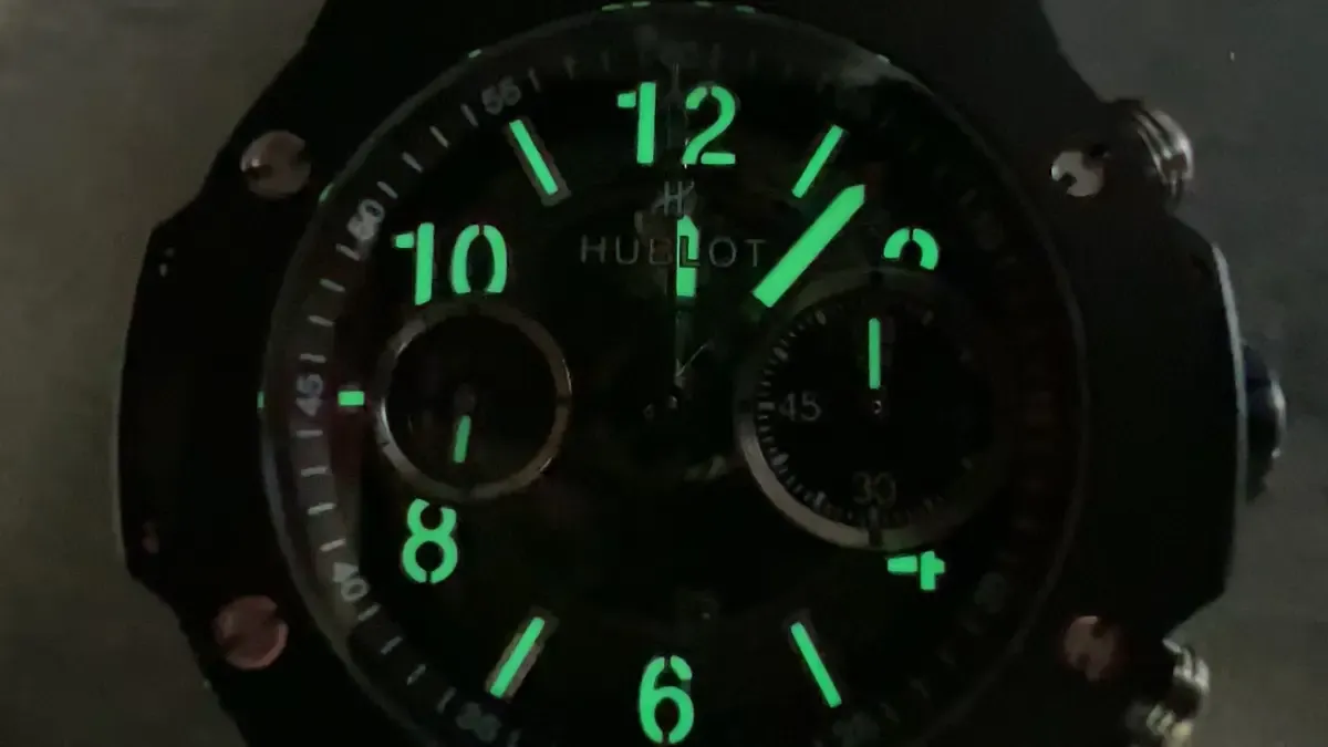 BBF厂宇舶大爆炸深度评测：黑色陶瓷+H形钛螺丝