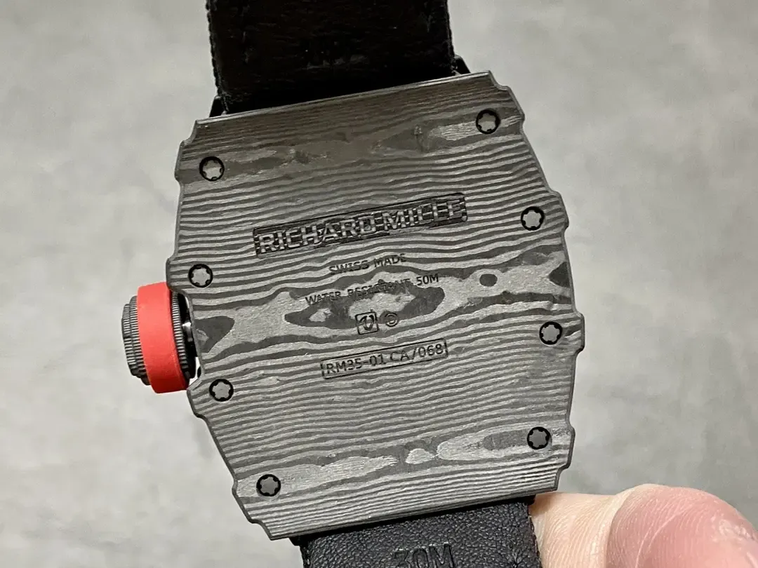 深度拆解BBR理查德RM35-01：NTPT碳纤维表壳工艺有多强？