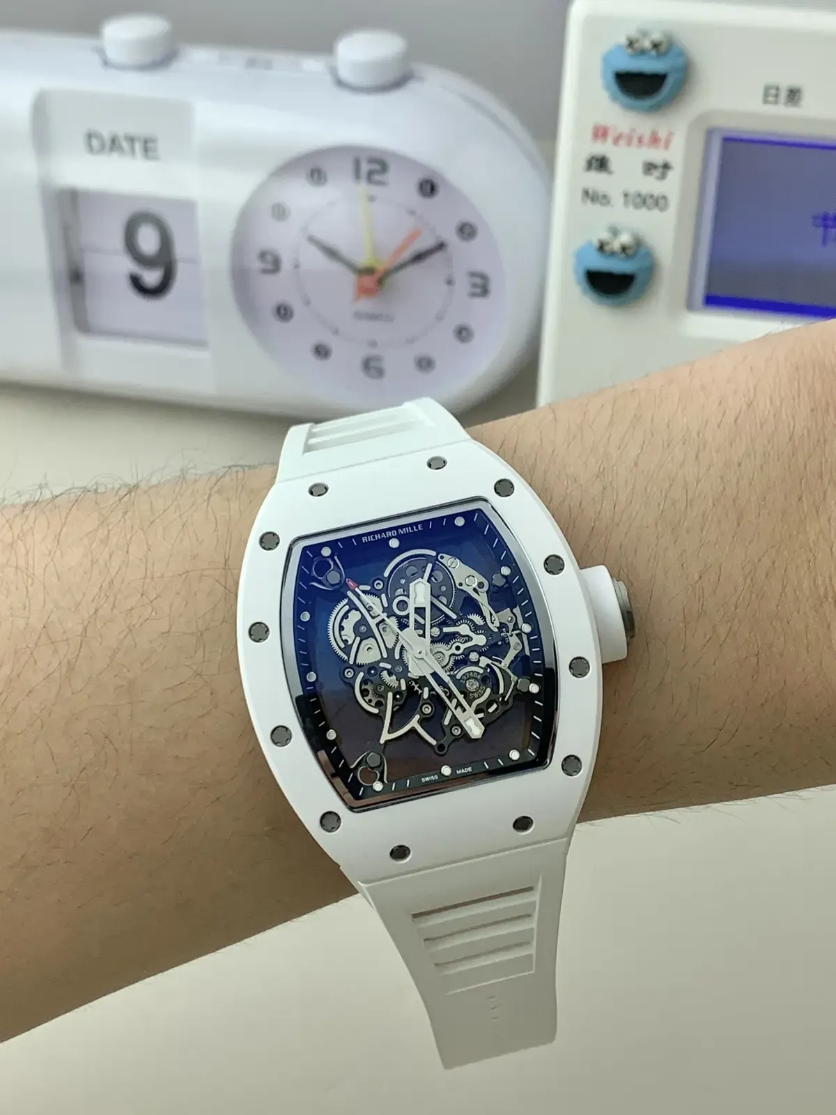 ATZ陶瓷+钛合金复合壳，ZF厂理查德RM-055 V3版有多轻？