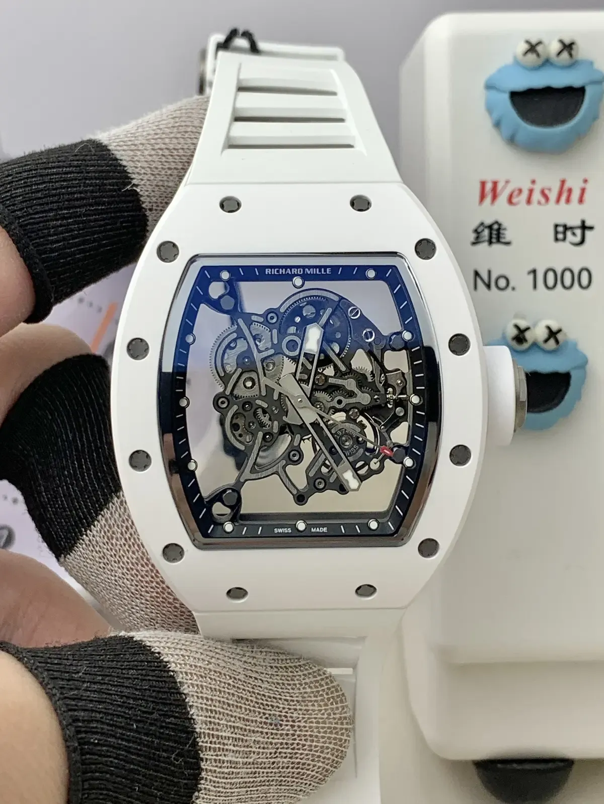 ATZ陶瓷+钛合金复合壳，ZF厂理查德RM-055 V3版有多轻？