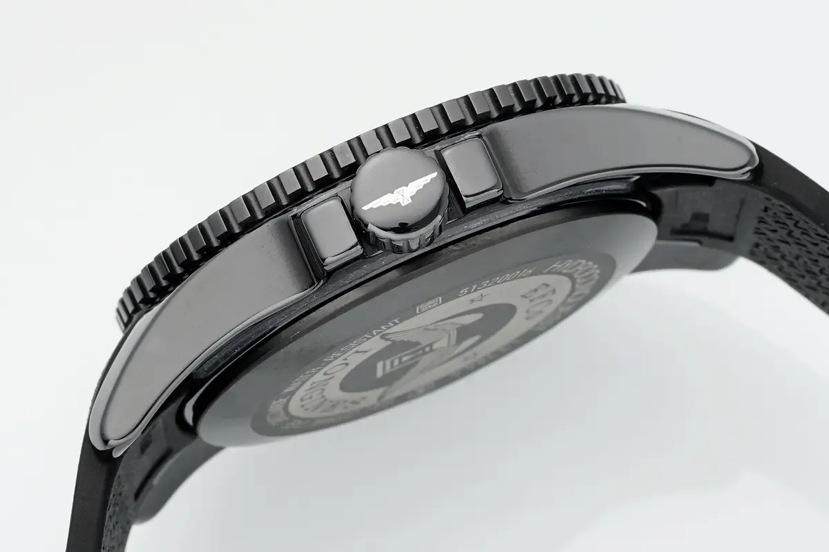 AF厂浪琴康卡斯黑陶瓷上手，小手腕也能驾驭的黑武士