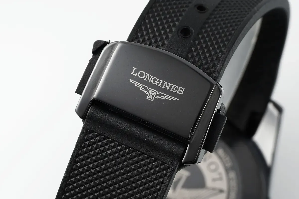 AF厂浪琴康卡斯黑陶瓷上手，小手腕也能驾驭的黑武士