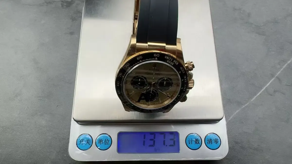 告别轻飘飘！VS厂余文乐同款金胶迪，136克精准配重