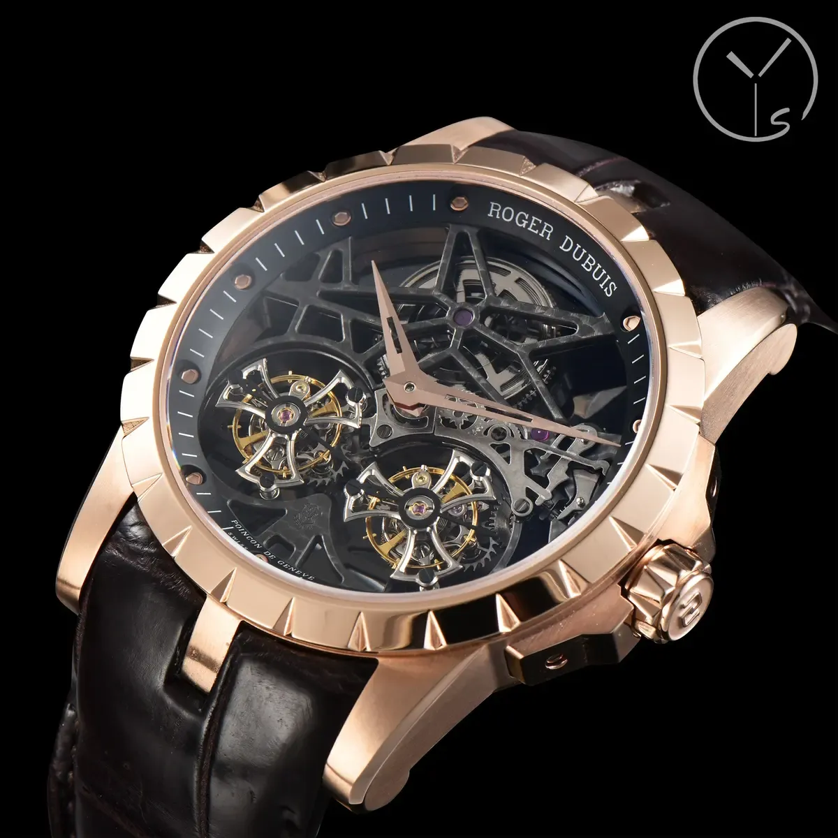 YS厂罗杰杜彼双陀飞轮深度评测：精密美学的悖论