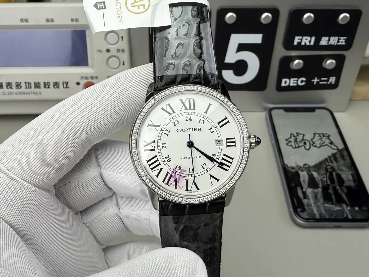 AF厂卡地亚伦敦系列评测：42mm尺寸+9015机芯