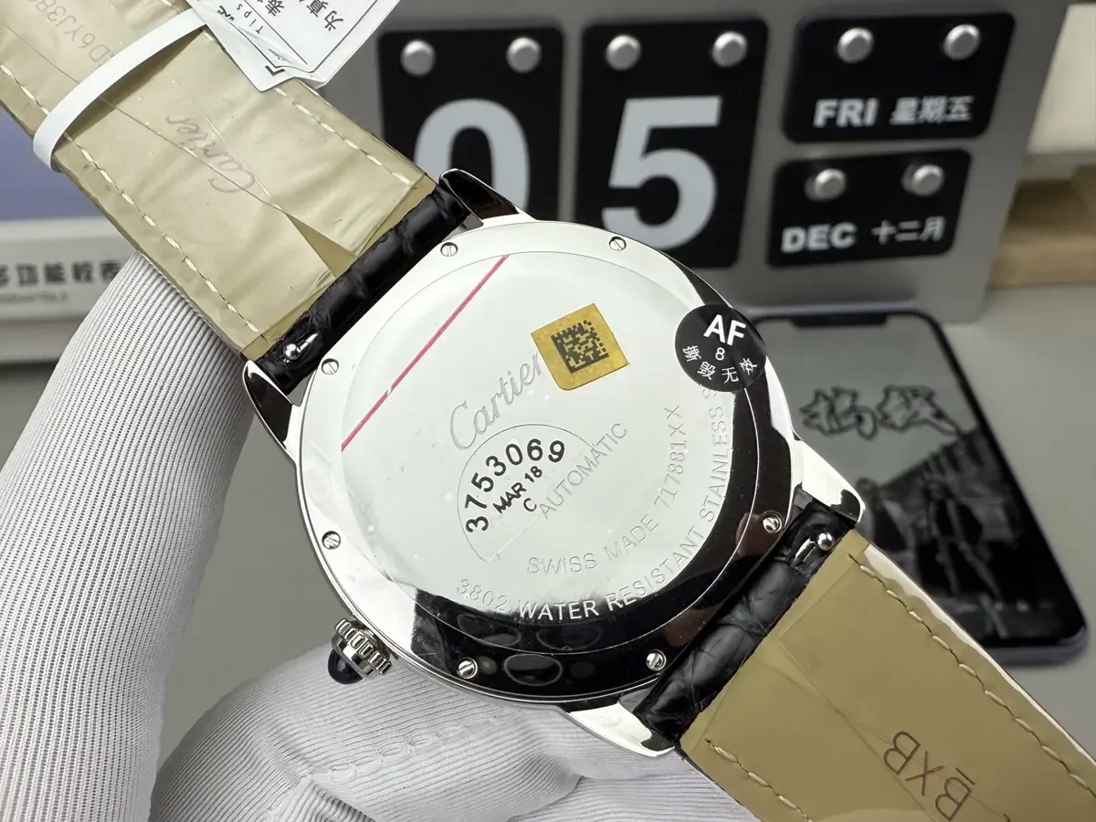 AF厂卡地亚伦敦系列评测：42mm尺寸+9015机芯