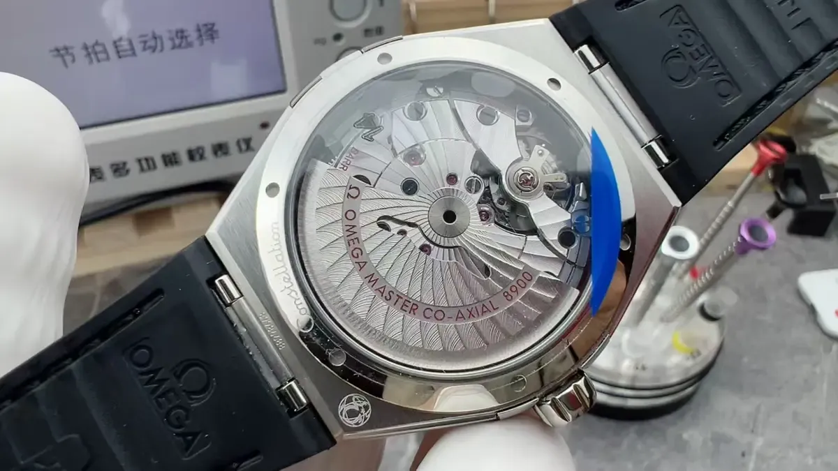 拆解VS厂欧米茄星座8900一体机芯，揭秘低返修率的核心秘密