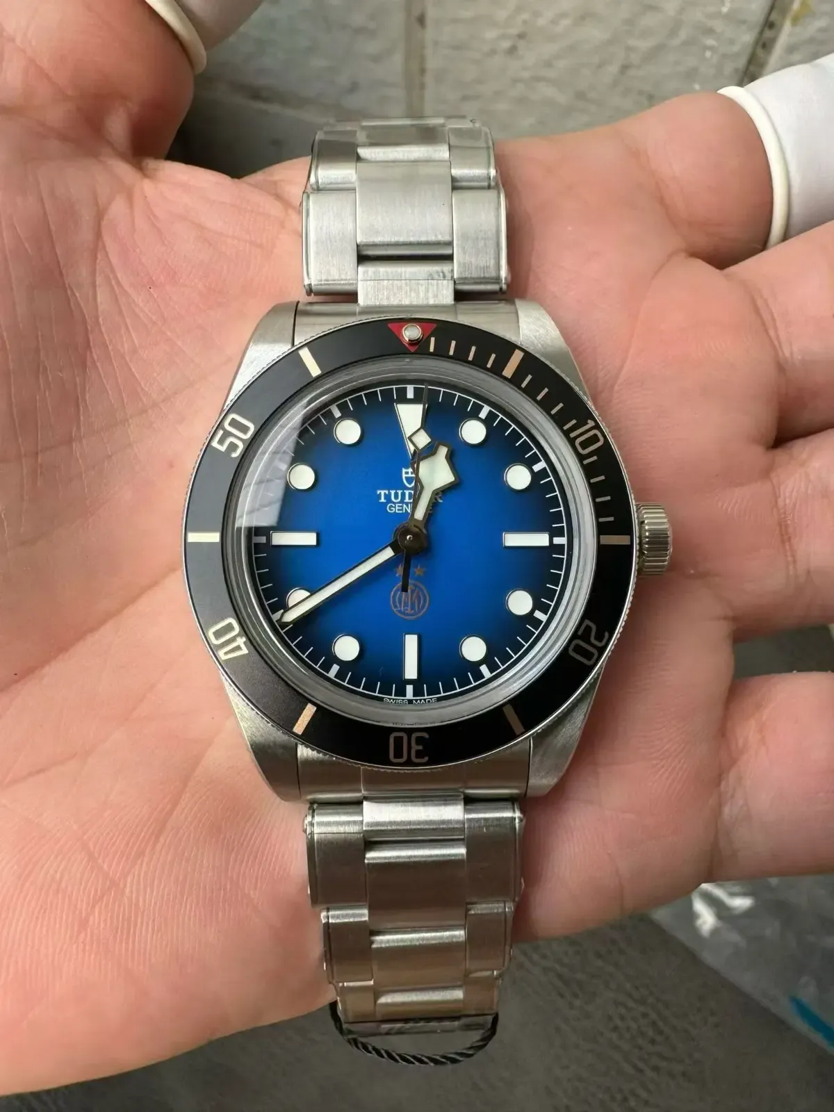 ZF厂帝舵“INTER”Black Bay 58国米版，细节还原度有多高？