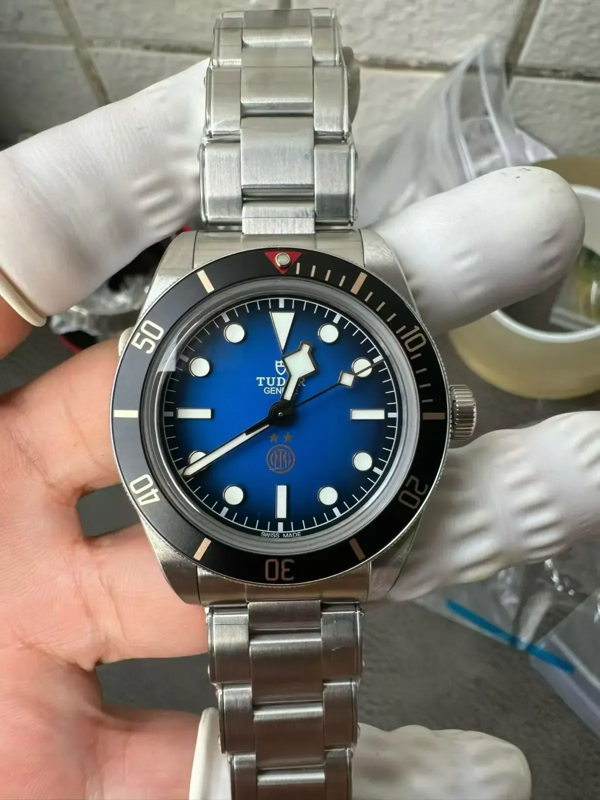 ZF厂帝舵“INTER”Black Bay 58国米版，细节还原度有多高？