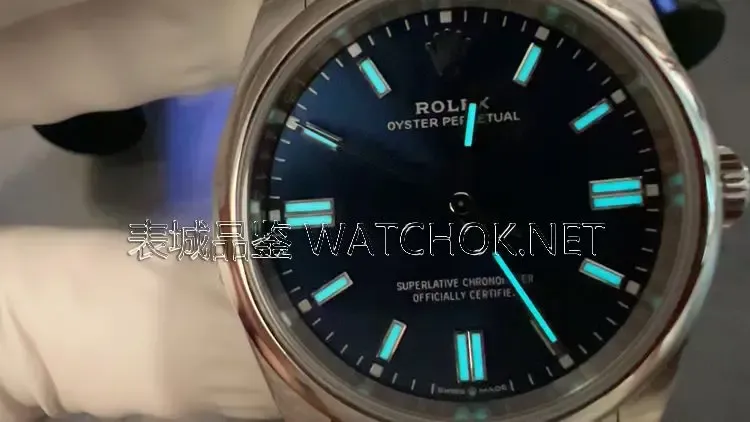 VS厂蚝式恒动莫兰迪色实拍，指针、夜光、编码全解析