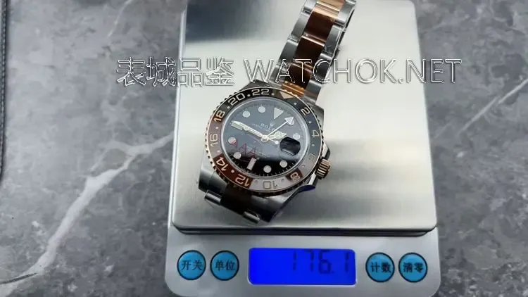 176克：VS厂沙士圈板链与皮蛋圈五珠链，配重差异解析